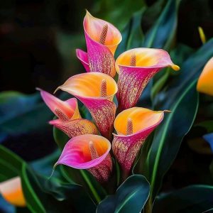 Калла Оникс купить по цене от 450р. в интернет-магазине «Посадика» с доставкой почтой в в Енисейске и по всей России – [изображение №1].